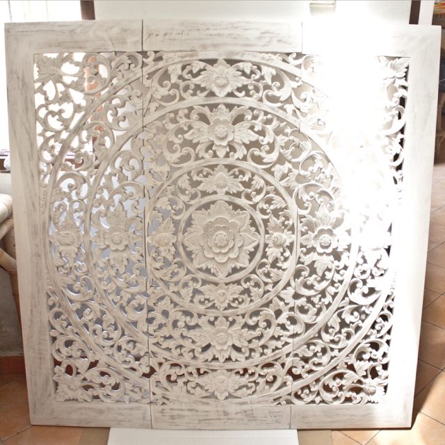 Hand Carved Headboards for decoration. Supplier from Indonesia. Bali.