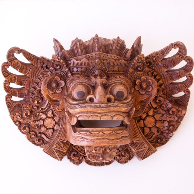 Balinese masks. Wholesale supplier wood carving art from Bali Indonesia.
