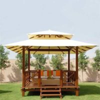 Gazebo Bali with cavanas roof
