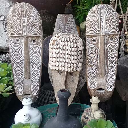Timor ethnic art ornaments