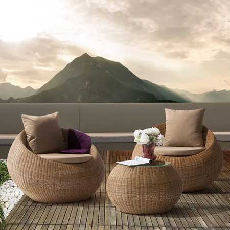 Bali rattan outdoor furniture