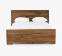 Rustic solid teak wood bed bali wholesaler