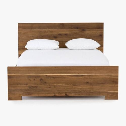 Rustic solid teak wood bed bali wholesaler