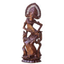 Traditional balinese dancer hand carved sculpture