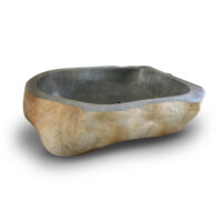 bali river stone bathtub