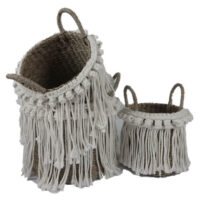 baskets set boho decor