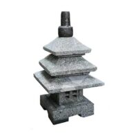 Stone Japanese garden lantern