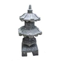 Stone Japanese lanterns for garden